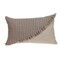 Edge Collections - 24 x 14 x 5 - Beige - Textured Transitional Throw Pillow - 1 Piece